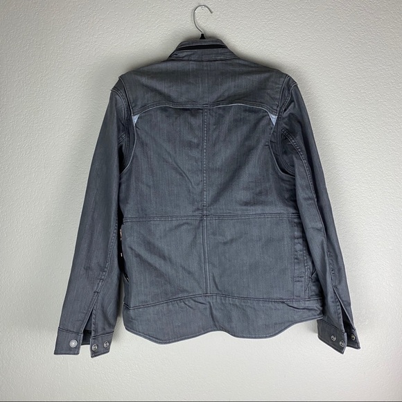 Levis Jacket Biker Style Hoodie Size Medium Rare - Picture 8 of 11